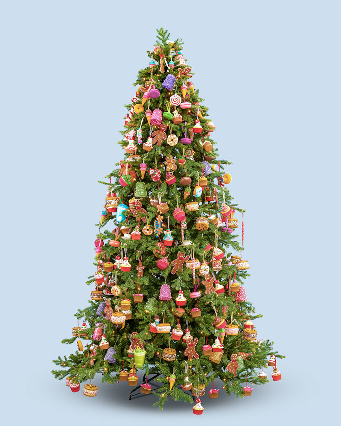 tevredenheid Humoristisch Gepensioneerd Kant en klare kerstboom Candy